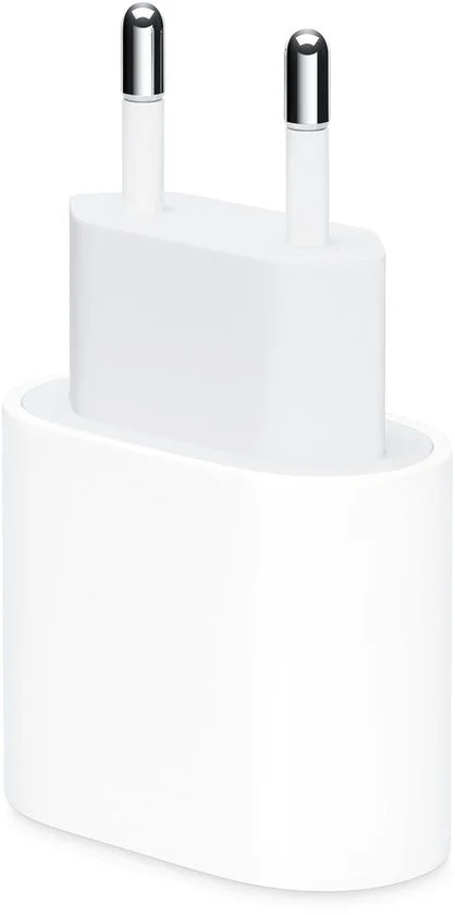 Apple 20W Power adapter - USB-C aansluiting - Snellader iPhone - Wit
