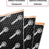 CANOPUS Car Sound Deadening Mat  80 mil 5 sqft  Pack of 5 Sheets  Butyl Sound Deadener Mat  Audio Car Sound Dampening Material for Car Trunk  Door  Floor and Ceiling  Black