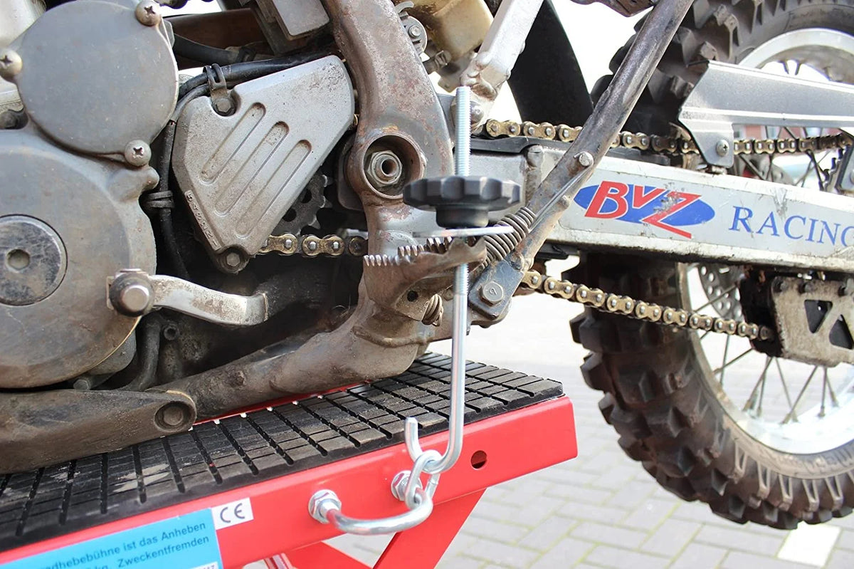 Motorkrik 135 kg Motorhefbrug 340 - 870 mm Montagestandaard Montagebok