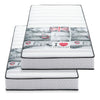 Set Van 2 Matrassen 90x190 5 Comfortzones Stevige Ondersteuning 15cm
