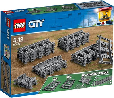 City Rechte en Gebogen Rails - 60205