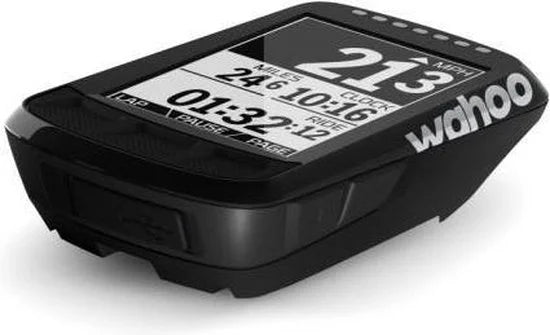 ELEMNT BOLT Stealth Fietscomputer - aerodynamisch GPS - zwart