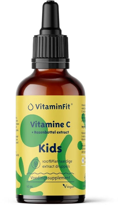 C druppels voor kinderen - 100% Natuurlijk & Plantaardig - 50 ML - Vloeibaar
