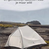 Cloud Up 1 PRO - 1 persoons tent - Ultra Lichtgewicht tent - Incl. grondzeil - 20D 3000MM - Outdoor - Waterdicht - Kampeertent - Trekkerstent - Koepeltent
