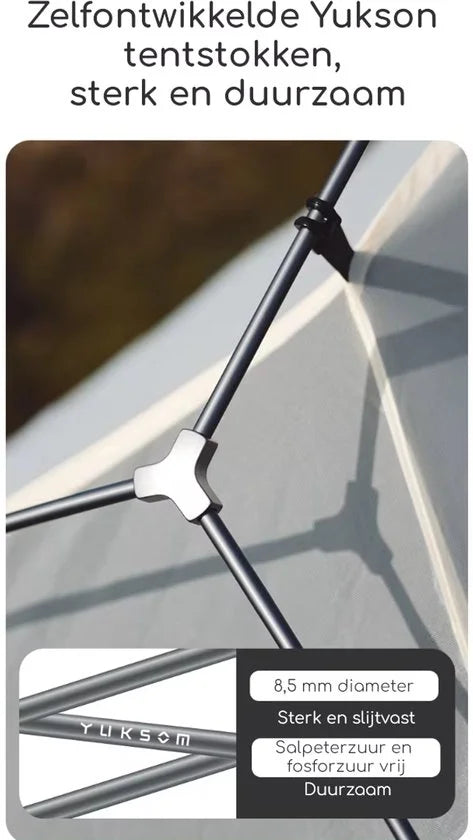 Cloud Up 1 PRO - 1 persoons tent - Ultra Lichtgewicht tent - Incl. grondzeil - 20D 3000MM - Outdoor - Waterdicht - Kampeertent - Trekkerstent - Koepeltent
