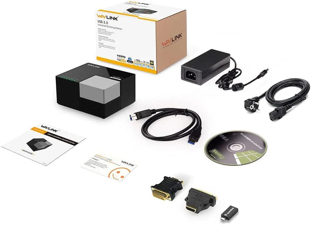 USB 3.0/C laptop-dockingstation voor notebooks met dubbele video-uitgang (HDMI en DVI/HDMI/VGA)