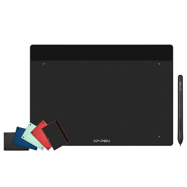 deco fun l 10x6 inch graphics tablet tekenblok met 8192 digitale pen ondersteuning chrome android blauw