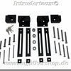 Quick release system for saddlebags Locked on support kits
