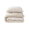 Lazy all-in-one dekbed Teddy fur - beige