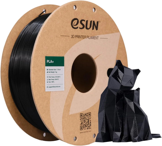 PLA+ Filament 1.75mm, 3D Printer Zwart