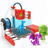 3D-Printer X1 voor Beginners & Kinderen met 10 Meter PLA Filament - Starterspakket - Educatief en Interactief Speelgoed - DIY Bouwpakket Oranje