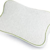 RECOVERY PILLOW 50x30 cm – Ergonomisch hoofdkussen met nekondersteuning – Memory foam – Voor zij-, rug- & buikslapers – Grijs – Inclusief reistas