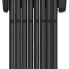 Vouwslot - Granit X-Plus - Gehard Staal - 120 cm - Zwart - Inclusief Houder