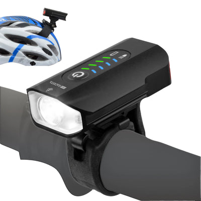 Fietsverlichting Voor en Achter 2in1, Krachtige LED Fietslamp USB Oplaadbaar