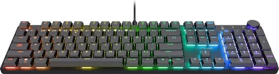 GXT 866 Torix toetsenbord Gamen USB QWERTZ Duits Zwart