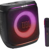PartyBox Encore 2 - Draadloze Bluetooth Speaker - Met Microfoon Draadloos - Karaoke Set - LED verlichting - 15 uur - IPX4 - Zwart