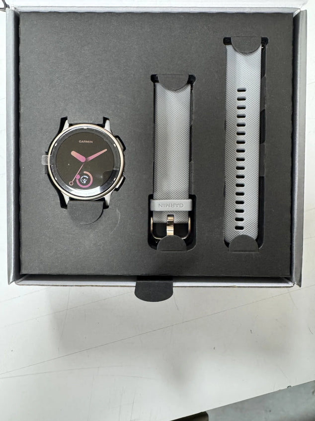 Vivoactive 5 - Sporthorloge - AMOLED-Scherm - Ivory/Cream Goudkleurig