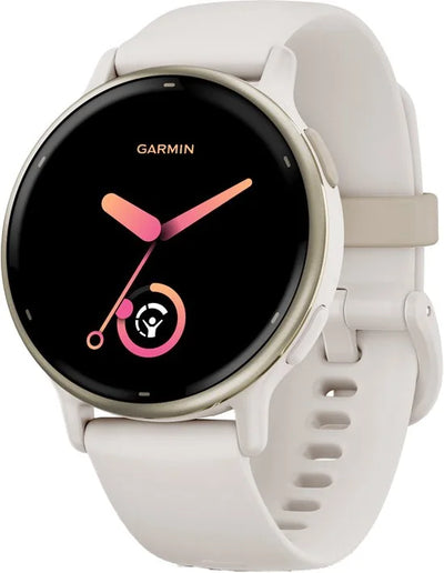 Vivoactive 5 - Sporthorloge - AMOLED-Scherm - Ivory/Cream Goudkleurig