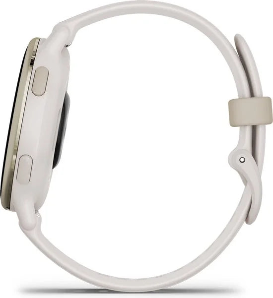 Vivoactive 5 - Sporthorloge - AMOLED-Scherm - Ivory/Cream Goudkleurig