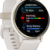 Vivoactive 5 - Sporthorloge - AMOLED-Scherm - Ivory/Cream Goudkleurig