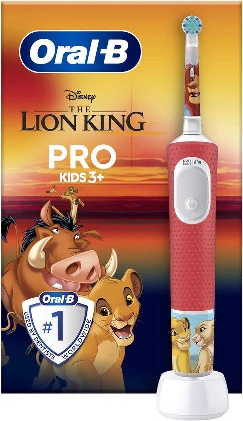 Pro Kids – Elektrische Tandenborstel – Lion King – Extra Zachte Borstel – Voor Kinderen (3+)