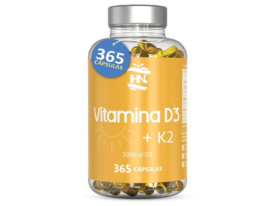 Vitamine D 365 capsules vitamine D3 K2 Sterk geconcentreerde vitamine
