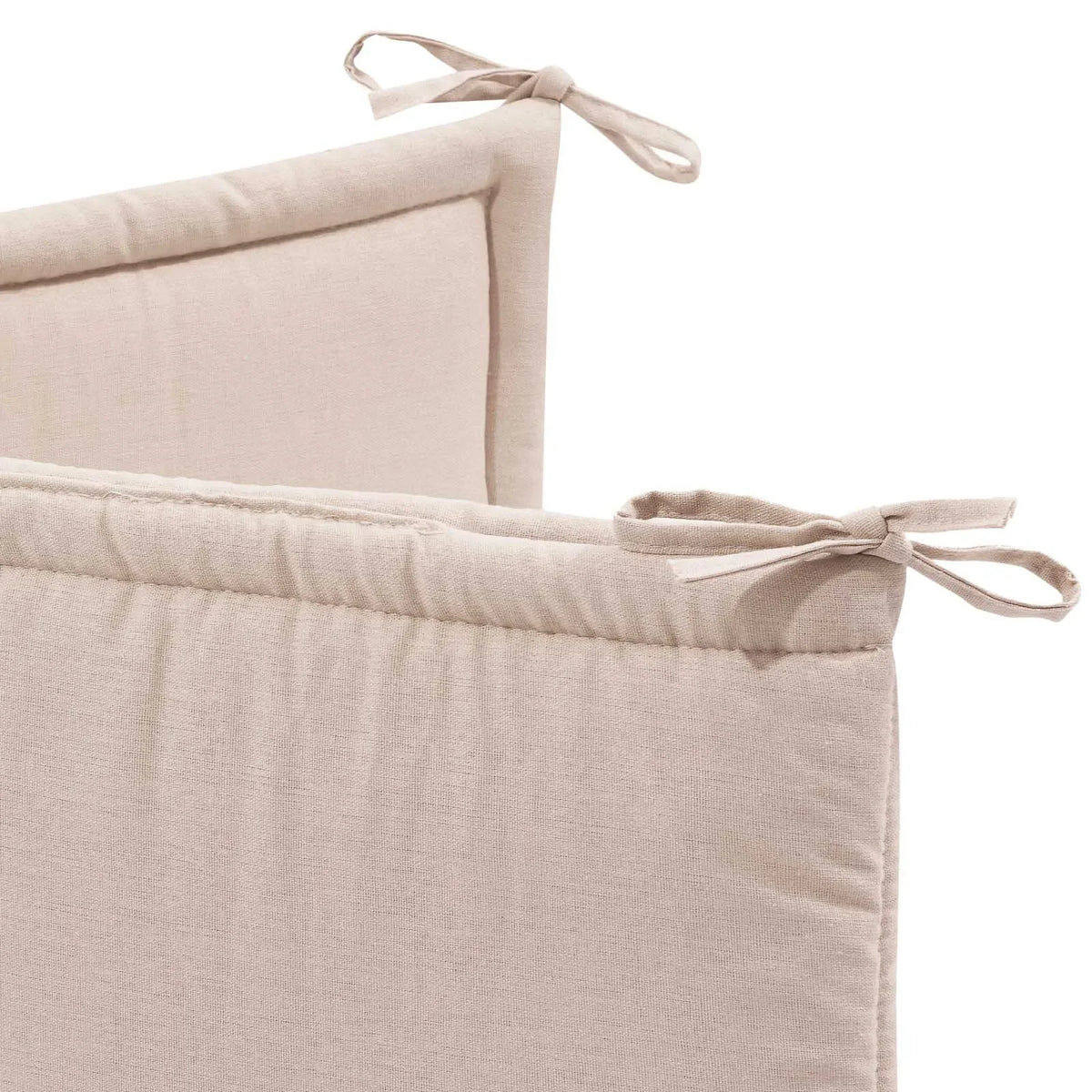 Stootkussen voor Kinderbed 180x30cm- Linen PREMIUM