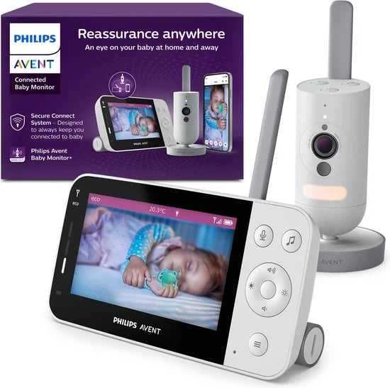 Avent Connected Beeldbabyfoon - Babyfoon met camera en app - SCD951/26