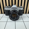 AE-1 zilver + FD 50mm f/1.8 occasion