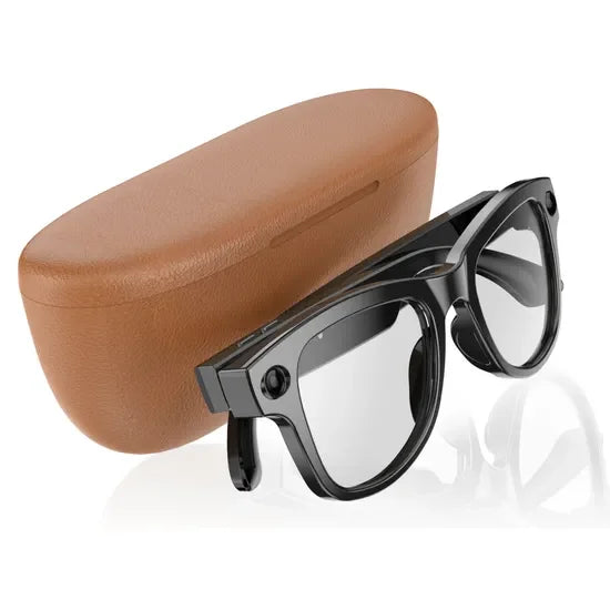 Smart Glasses Slimme Bril 8MP HD Camera Video-opname AI Fotoherkenning Vertaling Spraakgestuurde Zonnebril Heren