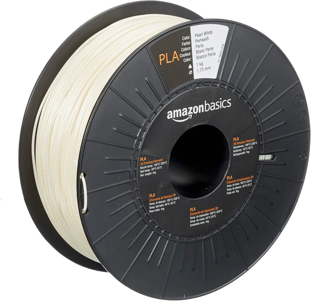 PLA 3D-printerfilament, 1,75 mm, transparant, spoel van 1 kg