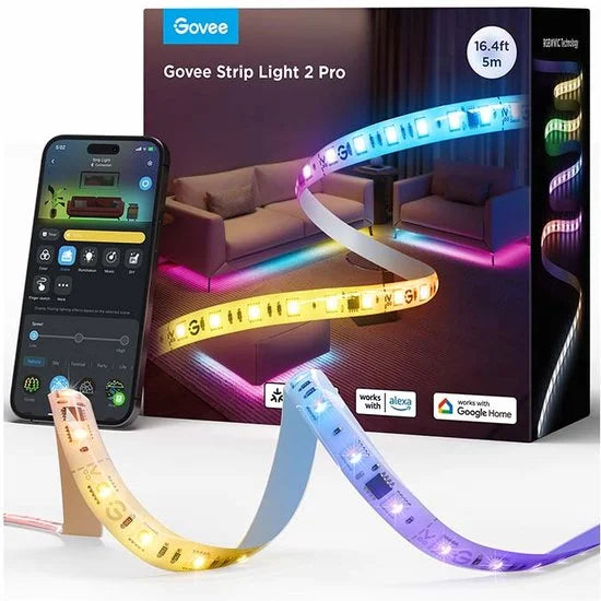 slimme ledstrip 5m Matter RGBICWW - inkortbaar