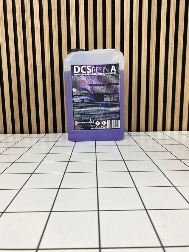 DCS Resin A – Flexible Doming Canvas & Sealing Epoxy Resin (3,0 KG)