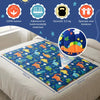 Verzwaringsdeken Kind 3.2 kg - Verzwaarde Deken - Weighted Blanket - 104 x 152 cm – Katoen - Dino