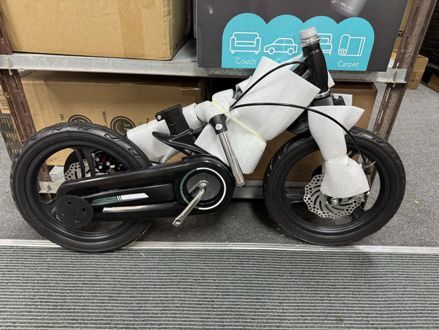 Kinder fiets zwart met pedalen 94.9x16x54.5
