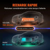 Portable EV Charger Type 2, 16A 3.7 kW, Electric Vehicle Car Charger with 28 ft Charging Cable CEE 7/7 Plug, IEC 62196 Home EV Charging Station with Storage Bag Charging Cable Hook, IP66