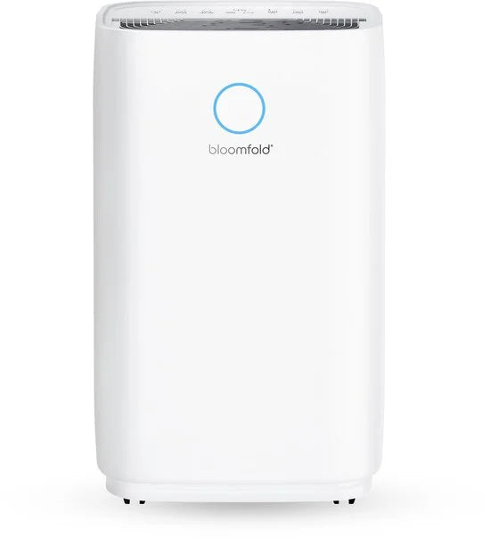 Luchtontvochtiger - 20L per Dag - Incl. Was-droog Functie - Geschikt voor Woonkamer, Slaapkamer, Kelder & Badkamer - Dehumidifier - Wit