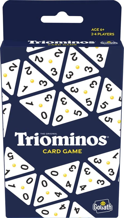 Triominos Kaartspel - Kaartspel - Triominos met kaarten - Makkelijk mee te nemen