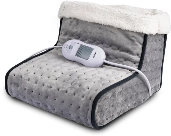 Elektrische Voetenwarmer - Voetverwarmer Elektrisch met Overhittebeveiliging - Voetenwarmer Pantoffel met Binnenhoes Wasbaar - 3 Warmtestanden - Voetenwarmers Volwassenen voor Voetverzorging