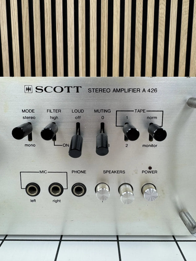 stereo amplifier a 426 geintegreerde