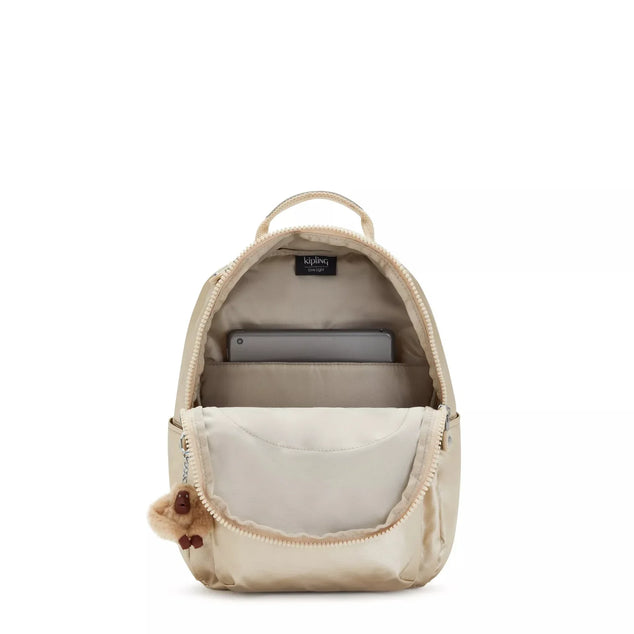 SEOUL S Kleine rugzak met tabletvak Starry Gold Metallic