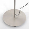 Vloerlamp Platu 3351ST – stalen design leeslamp, hoogte verstelbaar (115-132 cm), met dimbare LED verlichting en draaibare arm, merk Mexlite