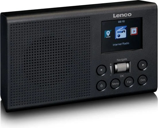 DIR-60BK - Internet radio met Bluetooth® en app bediening - Zwart