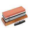 Dubbelzijdige Wetsteen Set 400/1000 & 3000/8000 – Premium Slijpsteen – Antislip Basis – Messen & Gereedschappen