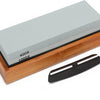 Dubbelzijdige Wetsteen Set 400/1000 & 3000/8000 – Premium Slijpsteen – Antislip Basis – Messen & Gereedschappen