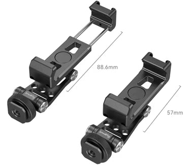 4382 Metal Phone Holder met Cold Shoe Mount