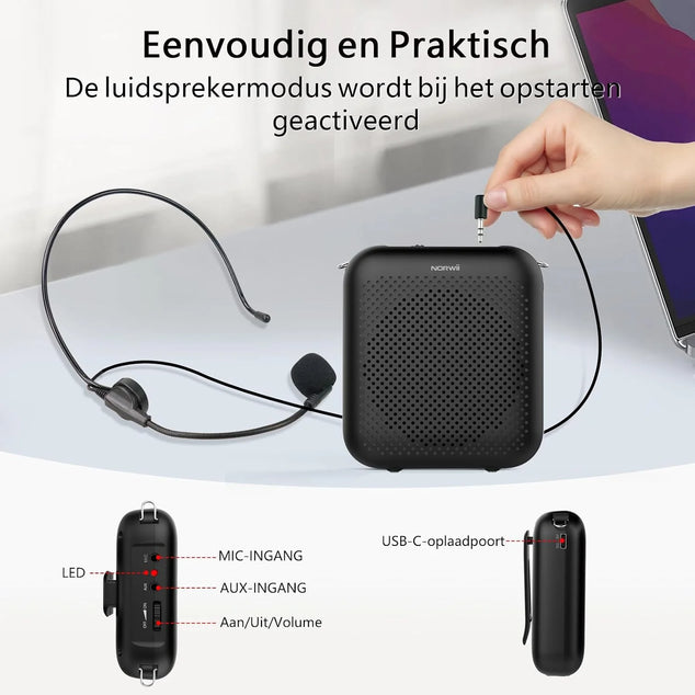 S358 digital voice amplifier 2000mAh