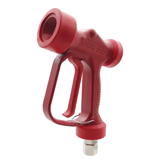 LAGEDRUKPISTOOL RB65 MET SWIVEL - ROOD - MESSING - RVS REGELPEN - VITON AFDICHTING