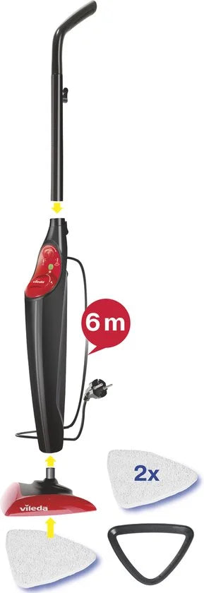 Steam - Stoomreiniger - Snoerlengte 6 m