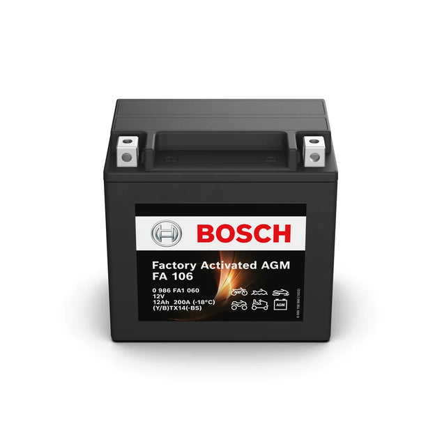 Accu 0 986 FA1 060 12V 12Ah 200A AGM-accu